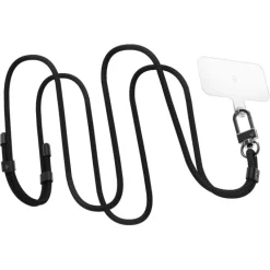 Smycz Spigen uniwersalna STRAP SET CROSSBODY & WRIST BLACK