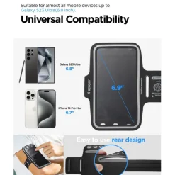 SPIGEN A703 DYNAMIC SHIELD ARMBAND BLACK