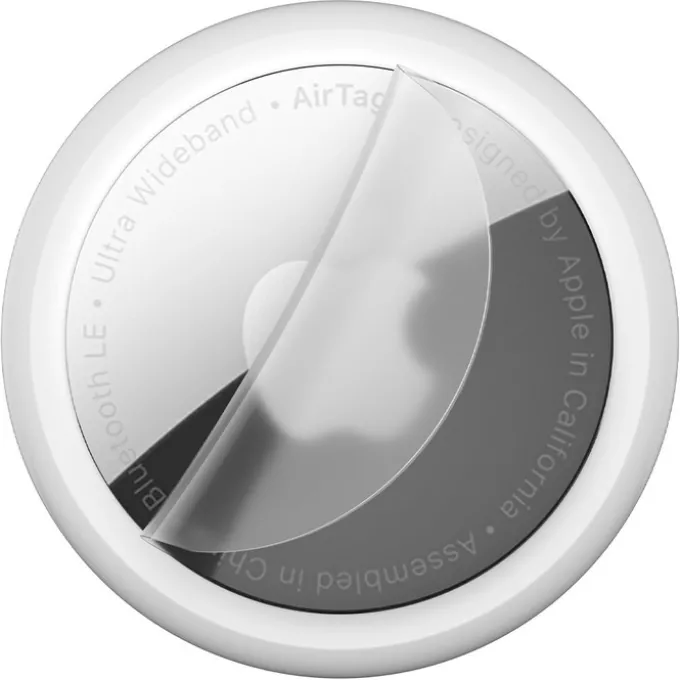 Spigen Airskin 4-Set Apple Airtag Folia Hydrożelowa Matte Clear