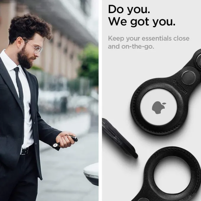 SPIGEN Airtag Valentinus Etui Case Black