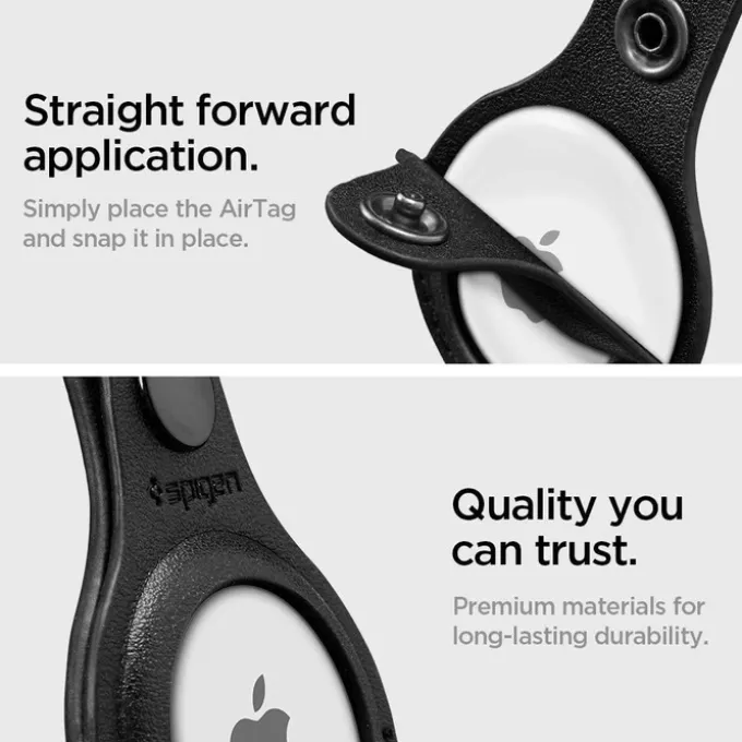 SPIGEN Airtag Valentinus Etui Case Black