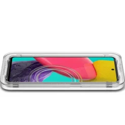 SPIGEN ALM GLASS FC GALAXY M53 5G Szkło hartowane BLACK