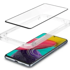 SPIGEN ALM GLASS FC GALAXY M53 5G Szkło hartowane BLACK