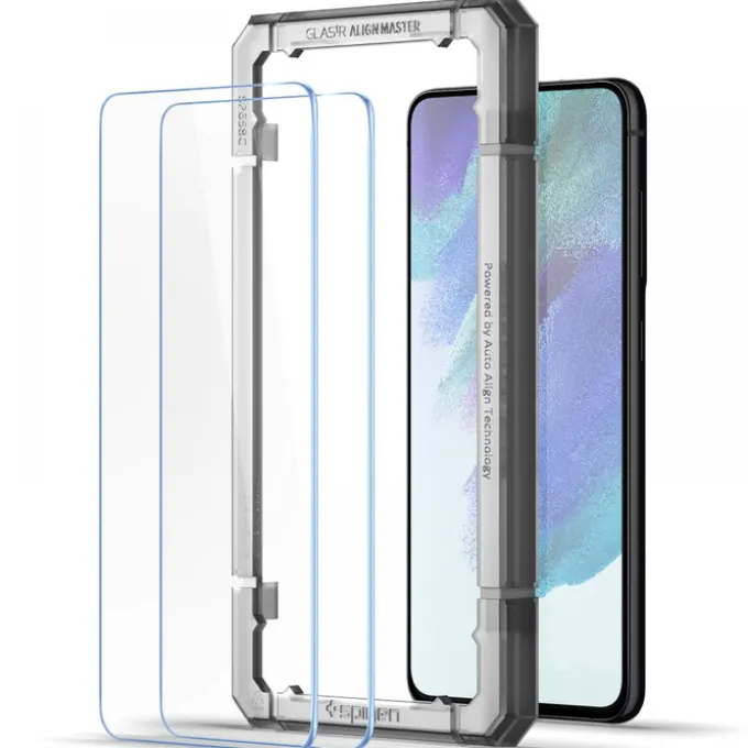 Spigen Alm Glas.Tr S21 FE 2-Pack Szkło Hartowane