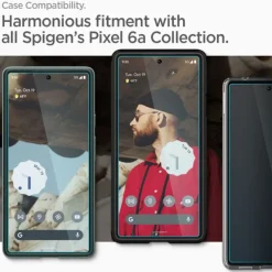 SPIGEN ALM GLAS.TR SLIM SZKŁO HARTOWANE 2-PACK GOOGLE PIXEL 6A