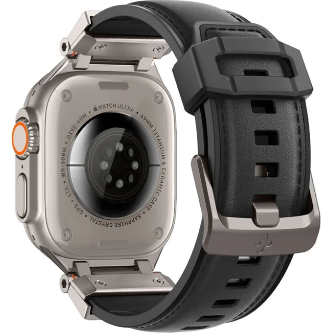 SPIGEN DURAPRO ARMOR PU APPLE WATCH 4 / 5 / 6 / 7 / 8 / 9 / SE / ULTRA 1 / 2 (42 / 44 / 45 / 49 MM) BLACK