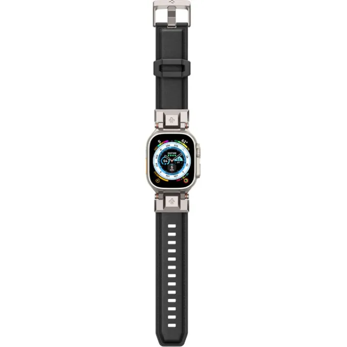 SPIGEN DURAPRO ARMOR PU APPLE WATCH 4 / 5 / 6 / 7 / 8 / 9 / SE / ULTRA 1 / 2 (42 / 44 / 45 / 49 MM) BLACK