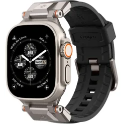SPIGEN DURAPRO ARMOR PU APPLE WATCH 4 / 5 / 6 / 7 / 8 / 9 / SE / ULTRA 1 / 2 (42 / 44 / 45 / 49 MM) BLACK