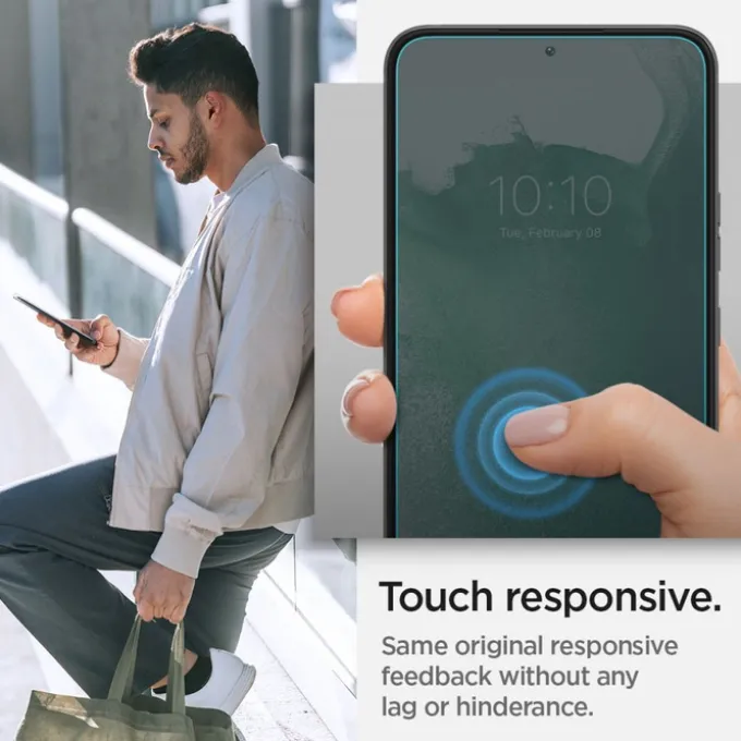 Spigen Glas.Tr ”ez Fit” 2-Pack Samsung Galaxy S22+ Plus SZKŁO HARTOWANE
