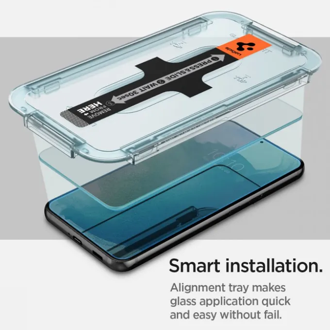 Spigen Glas.Tr ”ez Fit” 2-Pack Samsung Galaxy S22+ Plus SZKŁO HARTOWANE