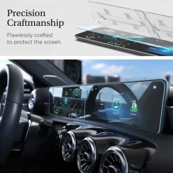 SPIGEN Glas.Tr ”ez Fit” Set Mercedes A-Class 2020 / 2021 Szkło Hartowane