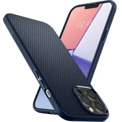 Spigen Liquid Air iPhone 13 Pro Etui Navy Blue Case