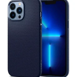 Spigen Liquid Air iPhone 13 Pro Etui Navy Blue Case