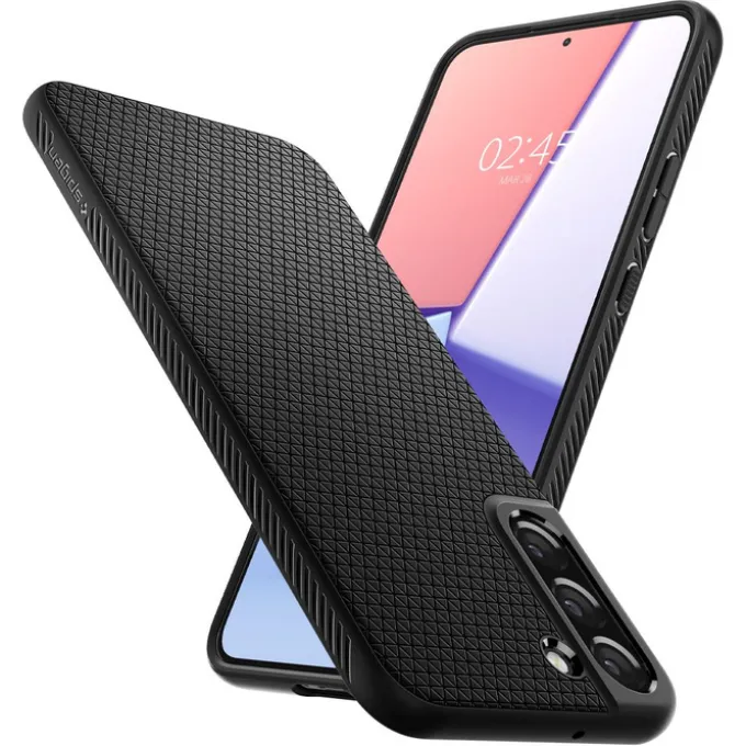SPIGEN Liquid Air S22 PLUS ETUI MATTE Czarny Case