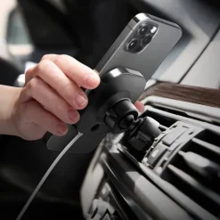 Spigen Magfit Apple Magsafe Uchwyt Do Kratki Car Charger Holder