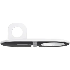 SPIGEN MAGFIT DUO APPLE MAGSAFE & APPLE WATCH PODSTAWKA CHARGER STAND WHITE
