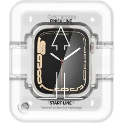 SPIGEN PROFLEX ”EZ FIT” 2-PACK APPLE WATCH 7 8 (45 MM) Szkło Hybrydowe