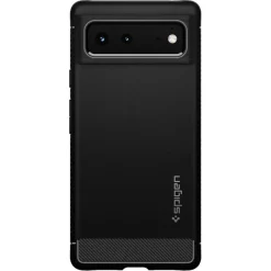 SPIGEN Rugged Armor Google Pixel 6 ETUI Matte Czarny Case