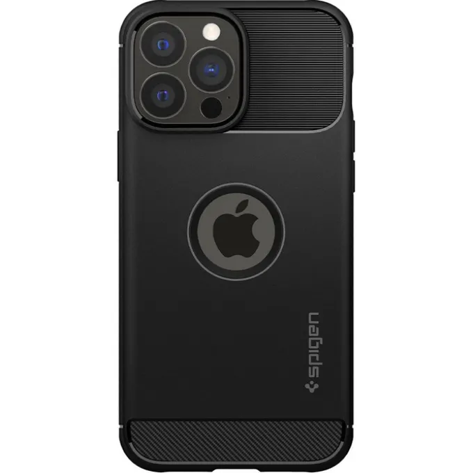 Spigen Rugged Armor iPhone 13 Pro Max Etui Matte Black Case