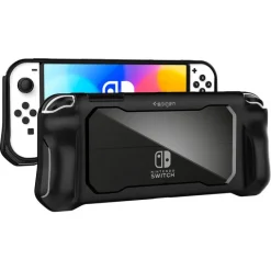 SPIGEN RUGGED ARMOR Nintendo Switch Oled Matte Black