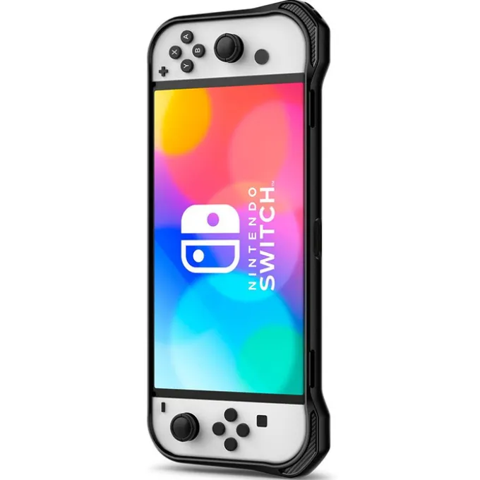 SPIGEN RUGGED ARMOR Nintendo Switch Oled Matte Black