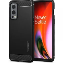 SPIGEN Rugged Armor Oneplus Nord 2 5G Etui Matte Black