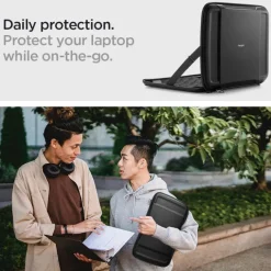Spigen RUGGED ARMOR POUCH ”PRO” LAPTOP 15-16 ETUI BLACK