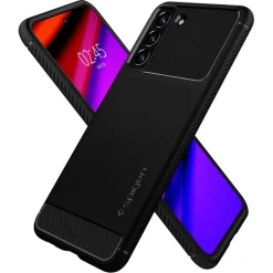Spigen Rugged Armor S21 FE Matte Black Case