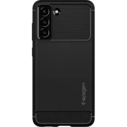 Spigen Rugged Armor S21 FE Matte Black Case