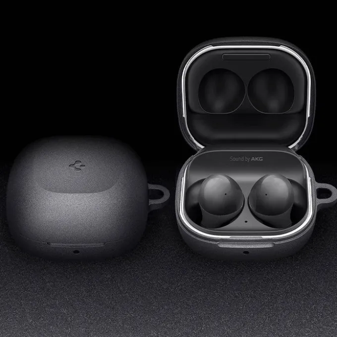 SPIGEN Samsung Galaxy Buds 2 Live Pro Geo Fit Etui Szary Case