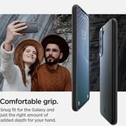 SPIGEN Thin Fit S22 ETUI Czarne Case