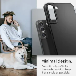 SPIGEN Thin Fit S22 ETUI Czarne Case