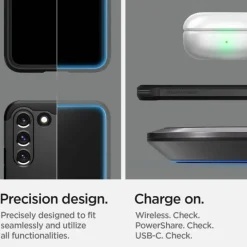 Spigen Tough Armor S22 PLUS ETUI Czarne Case