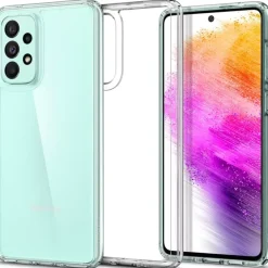 Spigen Ultra Hybrid Galaxy A73 5G Etui Crystal Przezroczyste Clear