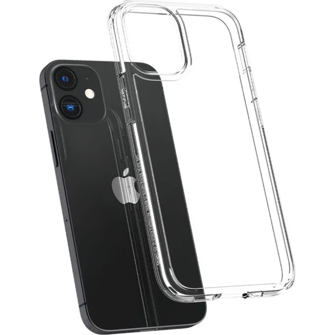 SPIGEN Ultra Hybrid iPhone 12 Mini Etui Clear przezroczyste Case