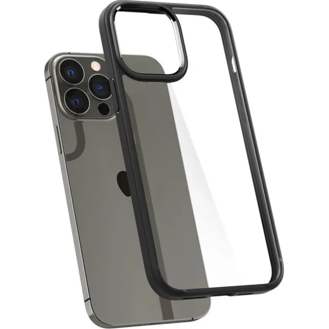 Spigen Ultra Hybrid iPhone 13 Pro Max Etui Matte Black Case