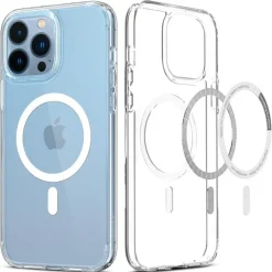Spigen Ultra Hybrid Mag Magsafe iPhone 13 Pro Max Etui White Case