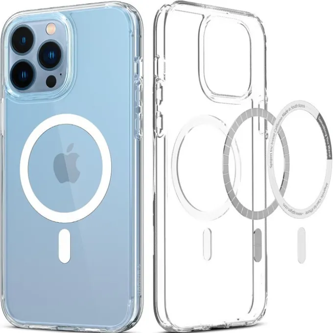Spigen Ultra Hybrid Mag Magsafe iPhone 13 Pro Max Etui White Case