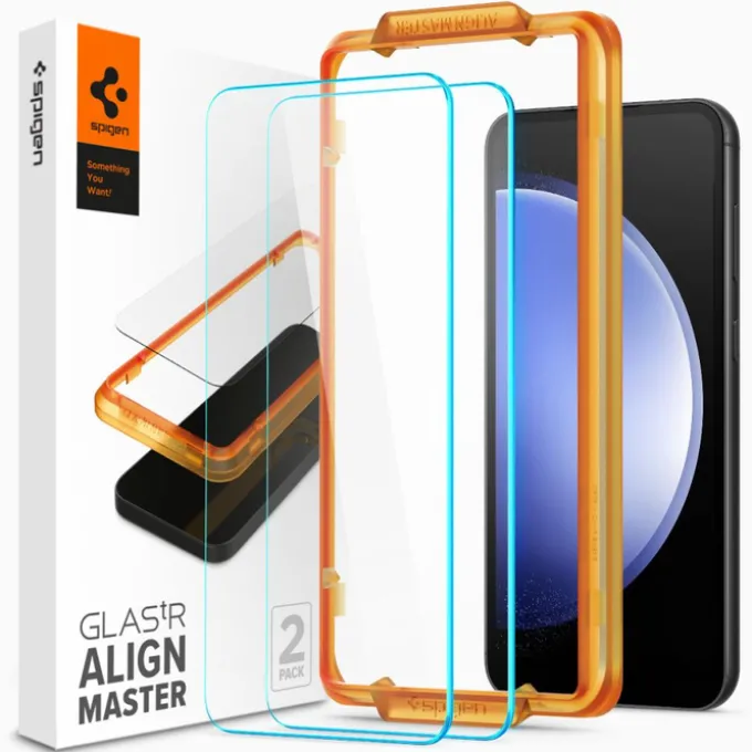 Szkło Hartowane Spigen Alm Glas.tr 2-pack Galaxy S23 Fe Clear