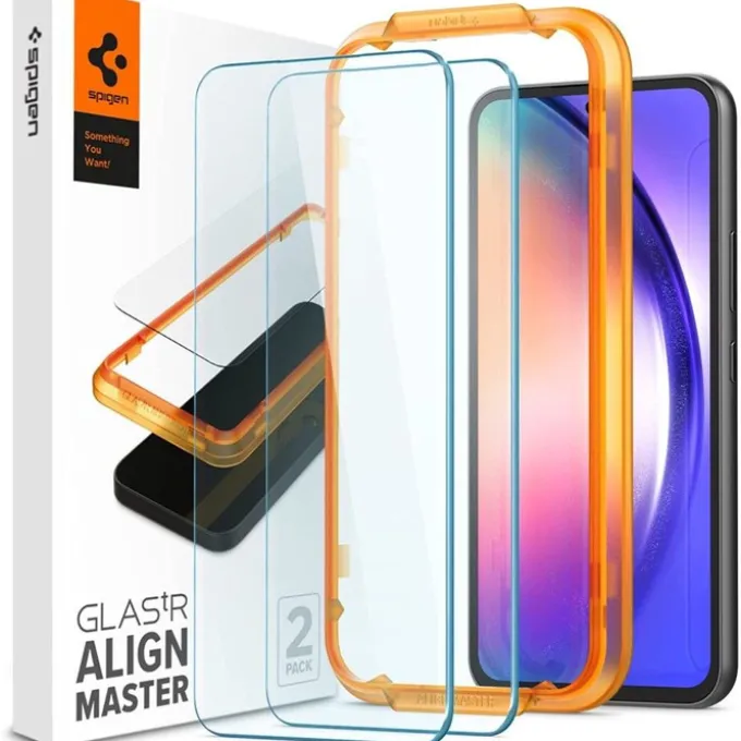Szkło Hartowane SPIGEN Alm Glas.tr 2-pack Galaxy A54 5G Clear