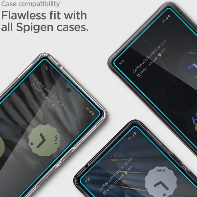 Szkło Hartowane Spigen Alm Glas.tr 2-pack Google Pixel 7A Clear