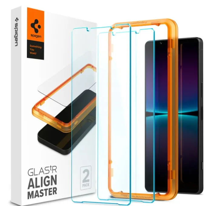 Szkło Hartowane Spigen Alm Glas.tr 2-pack Sony Xperia 1 Vi Clear