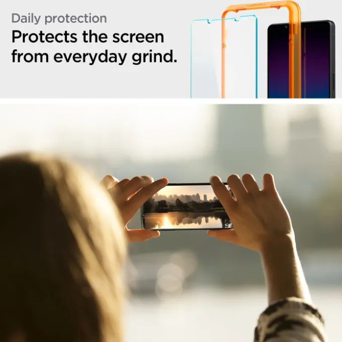 Szkło Hartowane Spigen Alm Glas.tr 2-pack Sony Xperia 1 Vi Clear