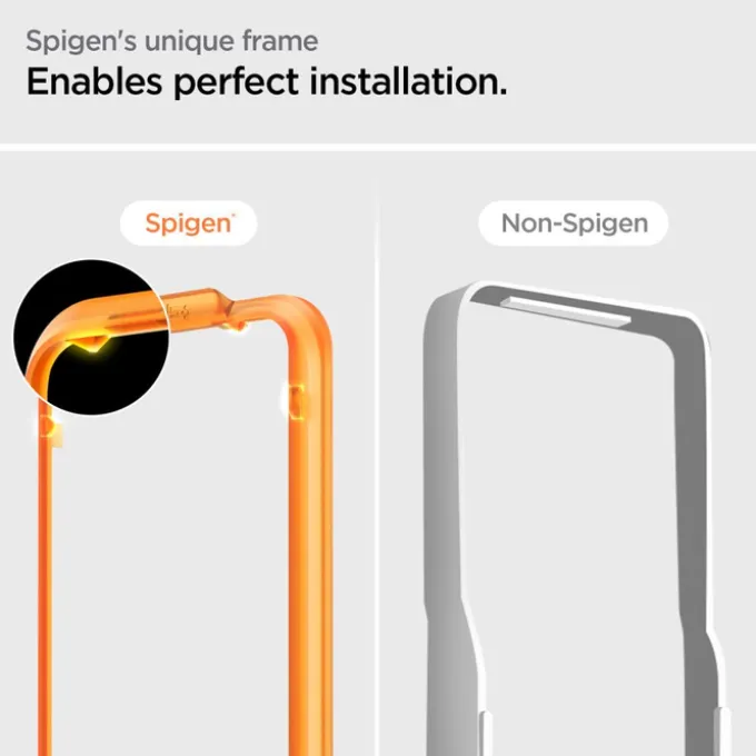 Szkło Hartowane Spigen Alm Glass Fc 2-pack iPhone 15 Pro Black
