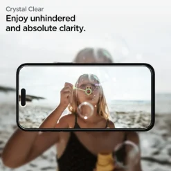 Szkło Hartowane Spigen Alm Glass Fc 2-pack iPhone 15 Pro Max Black