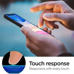 Szkło Hartowane SPIGEN ALM Glass Fc Apple iPhone 11 Black