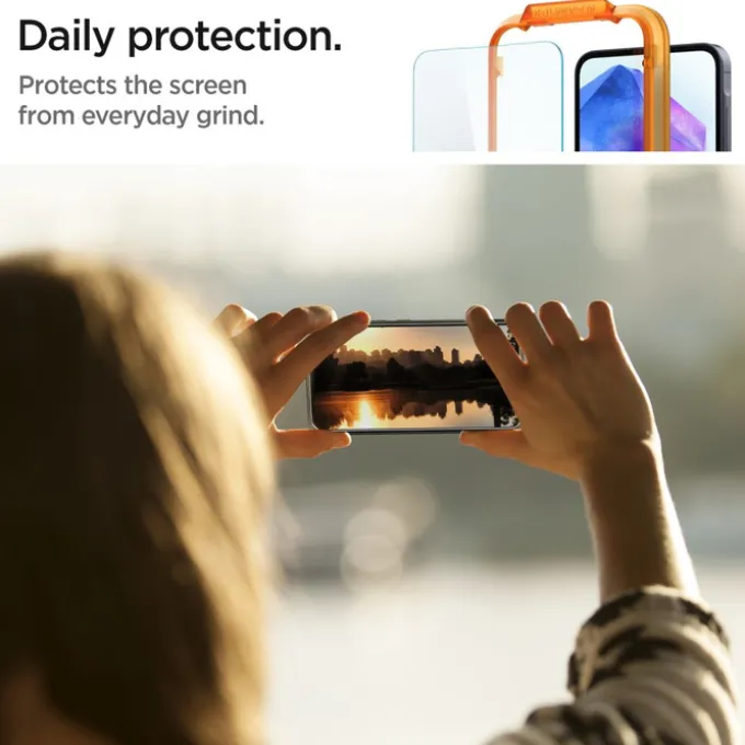 Szkło Hartowane Spigen Alm Glas.tr 2-pack Galaxy A55 5g Clear