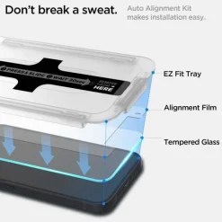 SZKŁO HARTOWANE SPIGEN Apple iPhone 13 Mini Glas.Tr ”EZ Fit” 2-Pack