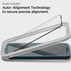 Szkło Hartowane SPIGEN Apple iPhone 13 / 13 Pro / 14 / 17E / 16E Alm Glass Fc 2-Pack Black