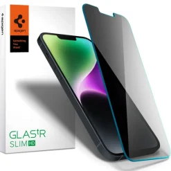 SZKŁO HARTOWANE SPIGEN Apple iPhone 13 / 13 Pro / 17E / 16E GLAS.TR Slim Privacy Glass